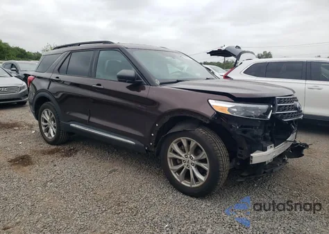 2020 Ford Explorer Xlt z USA, uszkodzony, nr VIN 1FMSK8DH5LGA46299